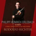 the album cover for Erlebach / Richter - Erlebach VI Sonate
