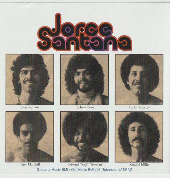 Jorge Santana : Jorge Santana (CD, RE)