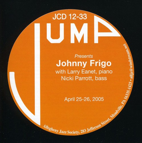 the album cover for Johnny Frigo - Johnny Frigo