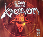 Venom (8) : A Triple Dose Of Venom (CD, Album, RE + 2xCD, Album, RE + Box, Comp)