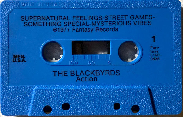 The Blackbyrds : Action (Cass, Album)