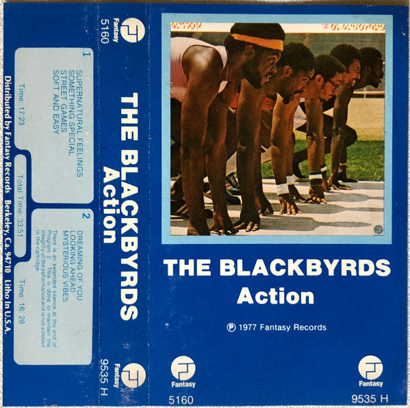 The Blackbyrds : Action (Cass, Album)