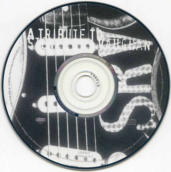 Various : A Tribute To Stevie Ray Vaughan (CD, Comp, Promo)