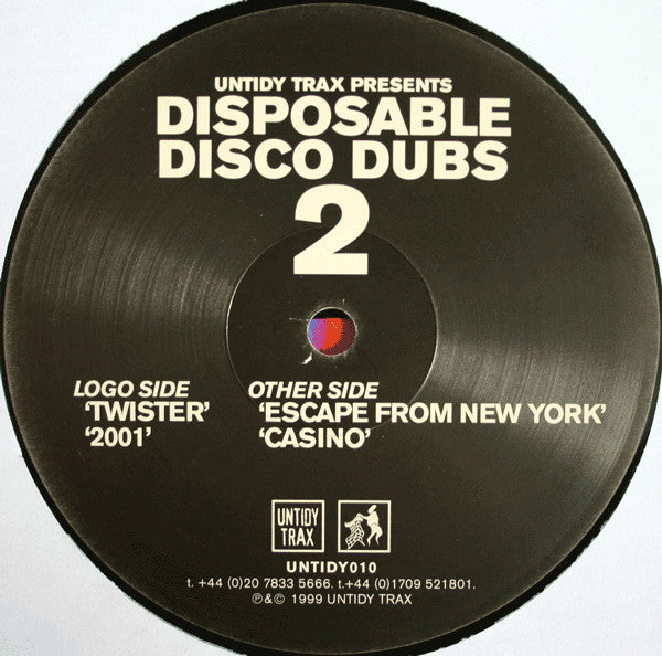 Paul Janes & Paul Chambers : Disposable Disco Dubs 2 (12")