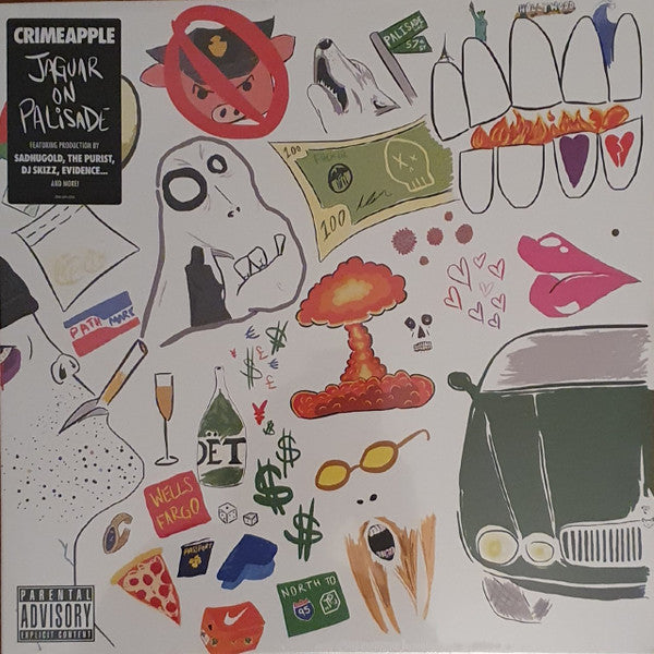 Crimeapple : Jaguar On Palisade (LP, Album, Ltd, Num, Gre)