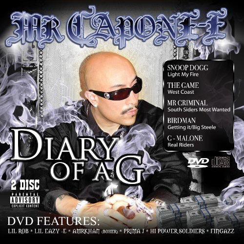 the album cover for Mr Capone-E - Diary of a G