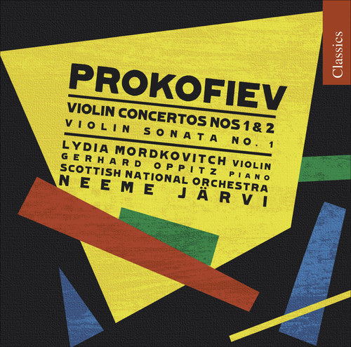 Lydia Mordkovitch - Conciertos para violín n.º 1 y 2 / Sonata para violín n.º 1 (CD)