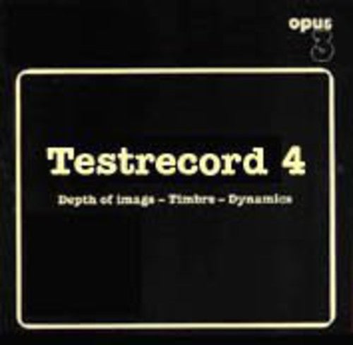 Various Artists - Testrecord 4: Depth Of Image (Vinyl)