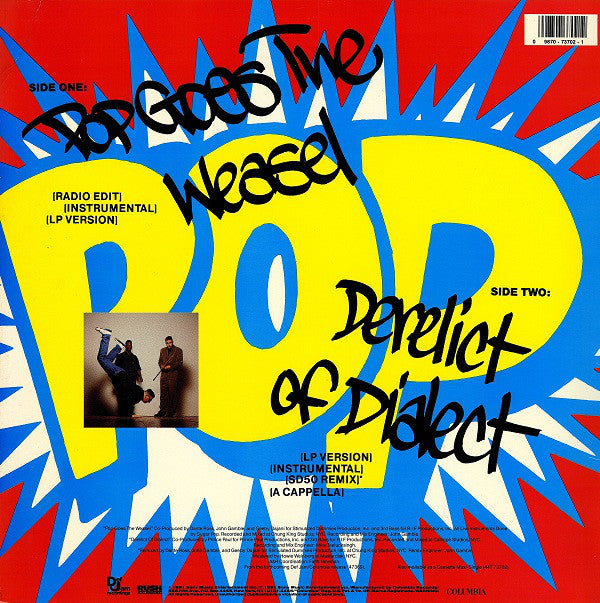 3rd Bass : Pop Goes The Weasel (12", Maxi)