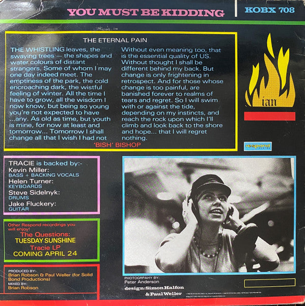 Tracie* : Souls On Fire (Long Version) (12")