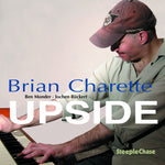 the album cover for Brian Charette - Upside