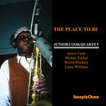 the album cover for Junior Cook - Place To Be