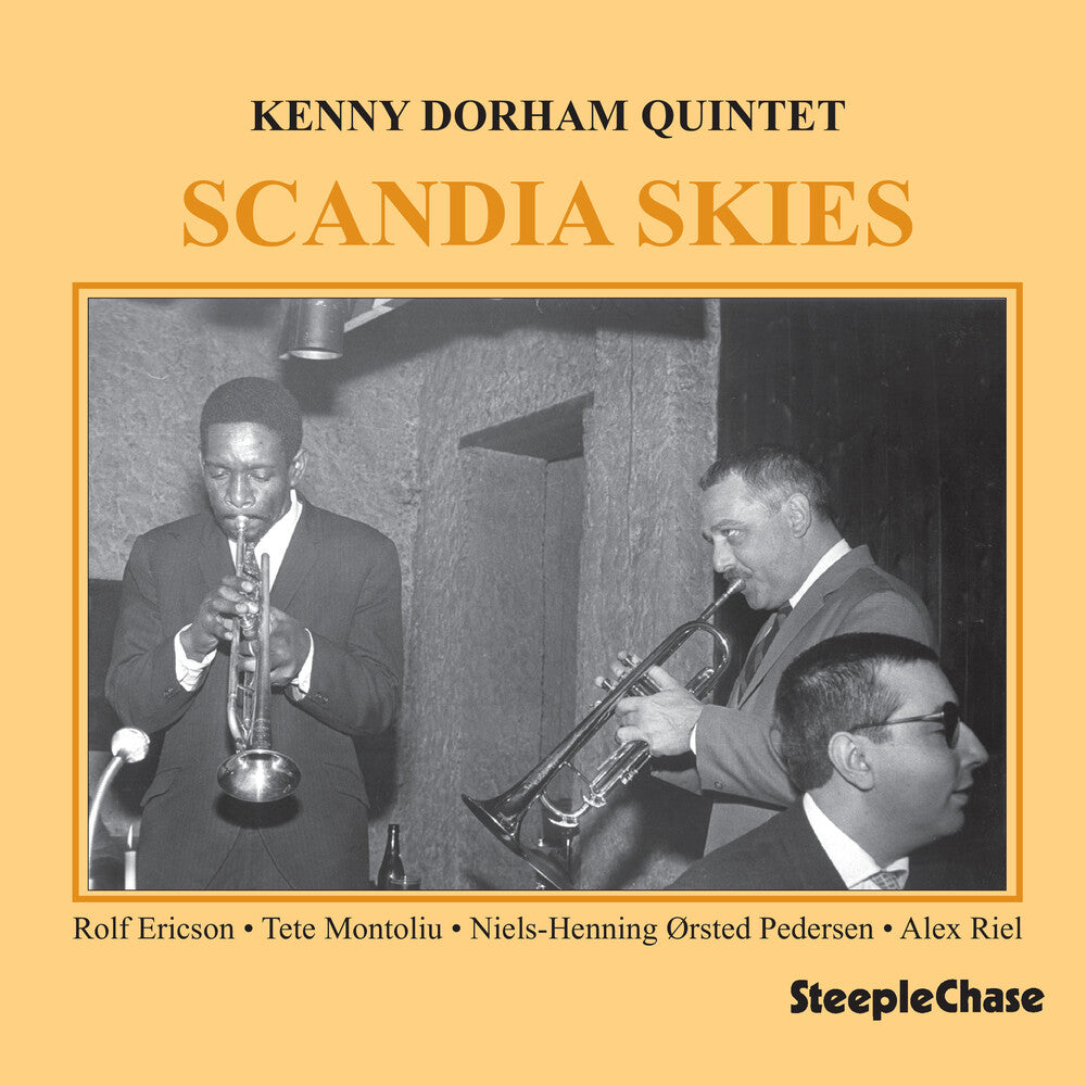 the album cover for Kenny Dorham - Scandia Skies