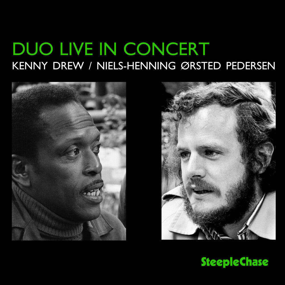 the album cover for Niels-Henning Ørsted Pedersen - Duo Live in Concert