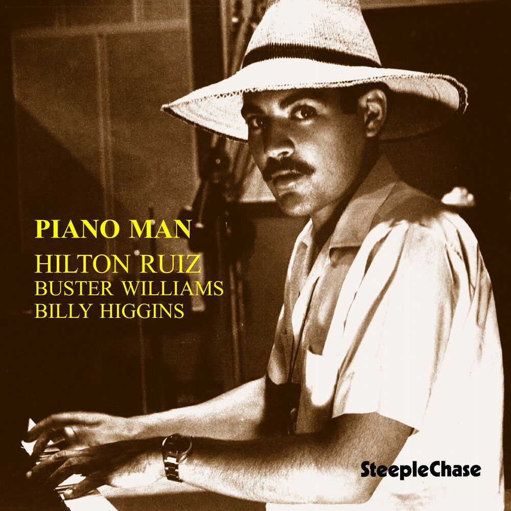 the album cover for Hilton Ruiz - Piano Man