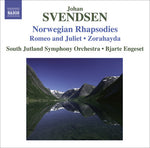the album cover for G. TVEITT - Norwegian Rhapsodies Nos. 1-4 / Romeo & Juliet