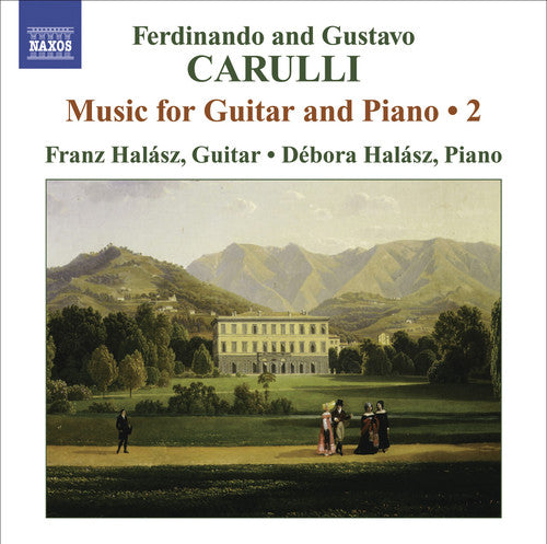 the album cover for Franz Halasz - Music for Guitar & Piano 2