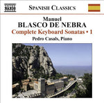 the album cover for M. Blasco De Nebra - Complete Keyboard Sonatas 1