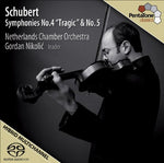 the album cover for Gordan Nikolic - Symphonies Nos 4&5