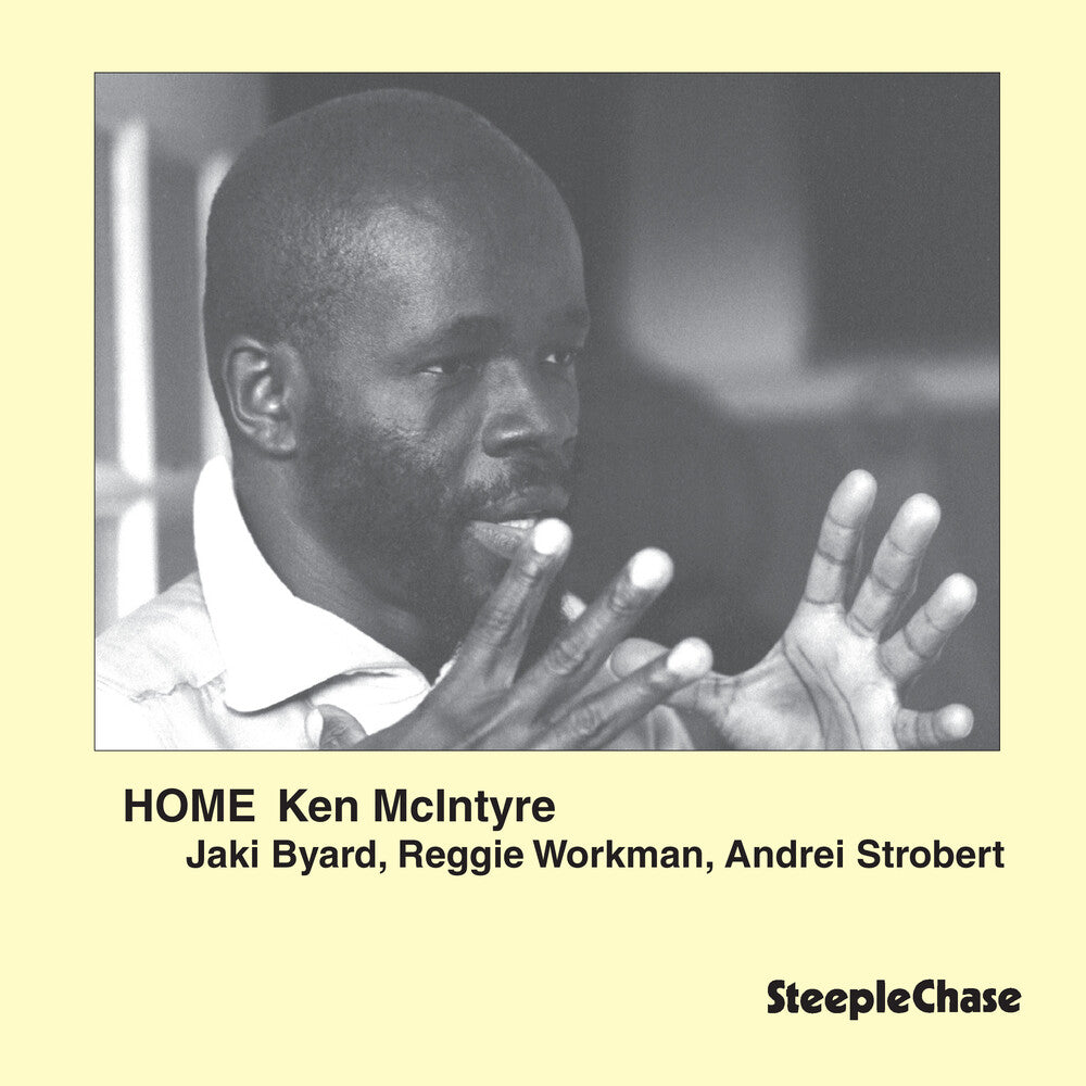 the album cover for Ken Mcintyre - Home