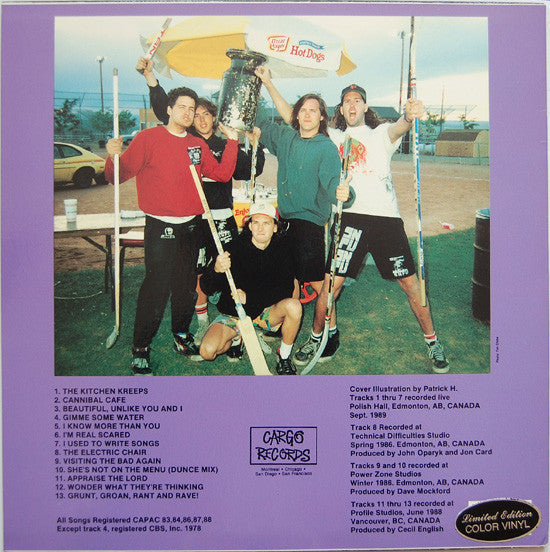 SNFU : The Last Of The Big Time Suspenders (LP, Ltd, Num, Pur)