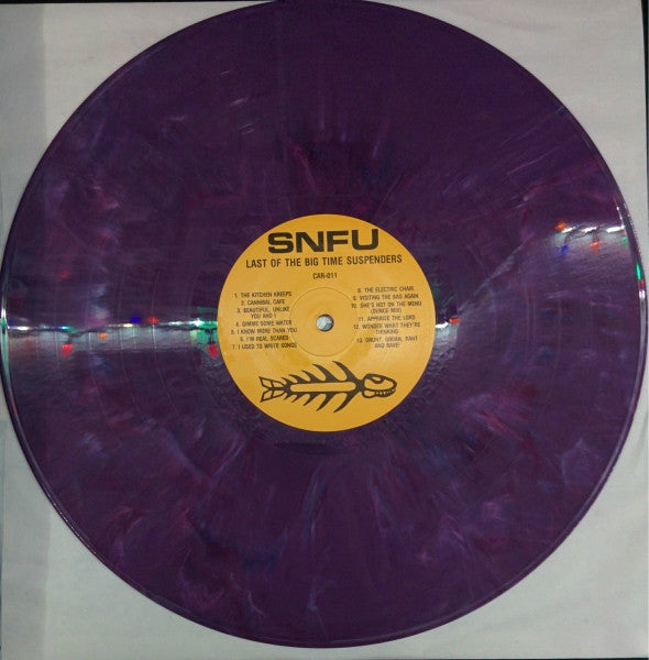 SNFU : The Last Of The Big Time Suspenders (LP, Ltd, Num, Pur)