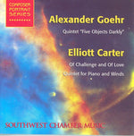 the album cover for Prokofiev/Poulenc - Alexander Goehr Elliott Carte
