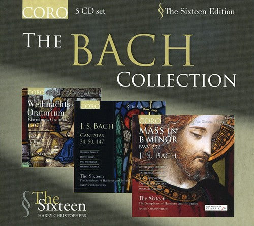 the album cover for J.S. Bach - Bach Collection