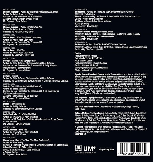 洋楽 Lord Finesse Motown State Of Mind 7\"x 7 LORD FINESSE ロード・フィネス presents MOTOWN STATE OF MIND 7