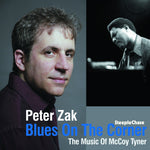 the album cover for Zak Peter - Blues on the Corner