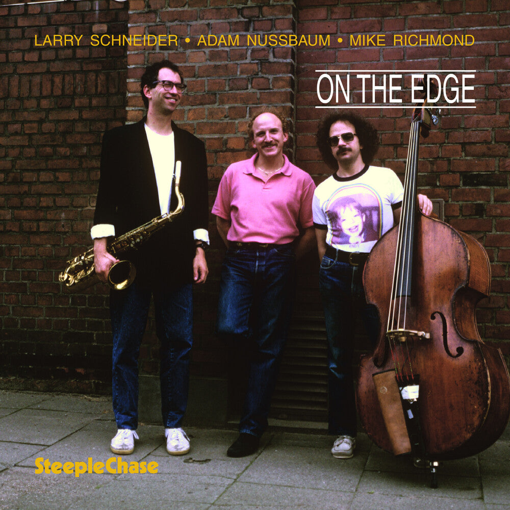 the album cover for Mike Richmond - On the Edge