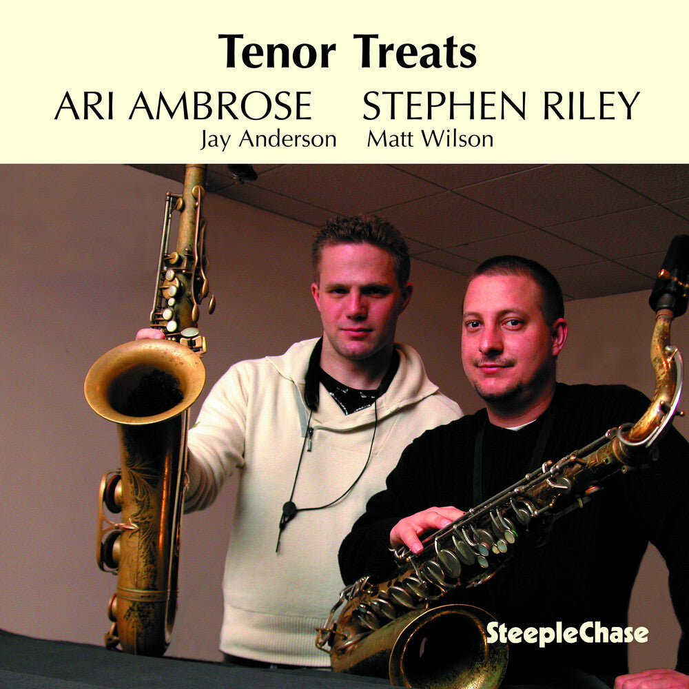 the album cover for Ari Ambrose - Tenor Treats