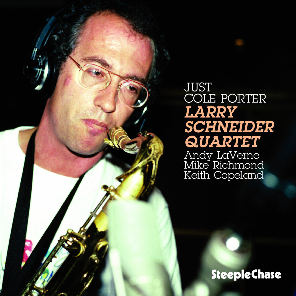 the album cover for Larry Schneider - Just Cole Porter