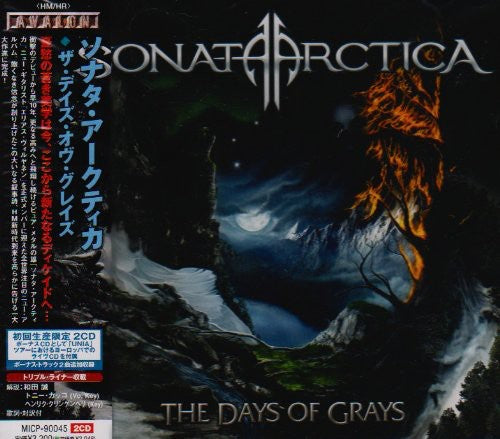 the album cover for Sonata Arctica - Days of Grays