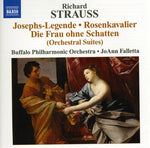 the album cover for Joann Falletta - Joseph-Legende Rosenkavalier Die Frau Aohne Schatt