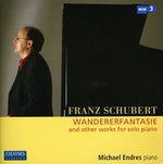 the album cover for F. SCHUBERT - Wandererfantasie & Other Works for Solo Piano