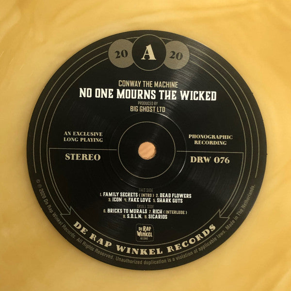 Conway The Machine : No One Mourns The Wicked (LP, Album, Ltd, Num, Gol)