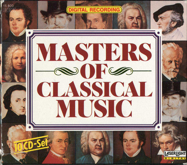 Various : Masters Of Classical Music Vol. 1-10 (10xCD, Comp + Box)