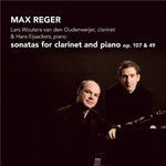 the album cover for Van Den Oudenweijer/Eijsackers - Clarinet Sonatas