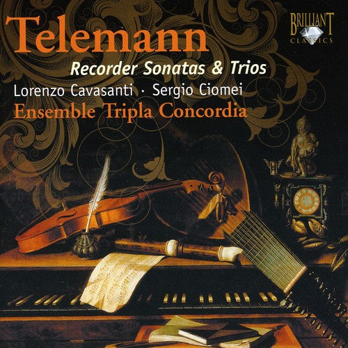 G.P. Telemann - Recorder Sonatas & Trios (CD)– Josey Records