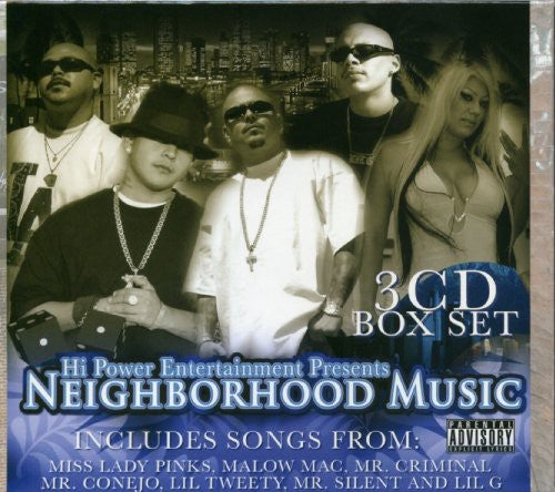 the album cover for Hi Power Presents - Neighborhood Music
