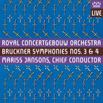 the album cover for Royal Concertgebouw Orchestra - Symphonies Nos. 3 & 4