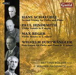 the album cover for Bettina Boller - Violin Sonatas