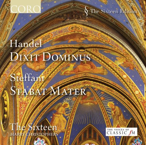 the album cover for The Sixteen - Dixit Dominus