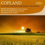 the album cover for A. COPLAND - Dance Panels