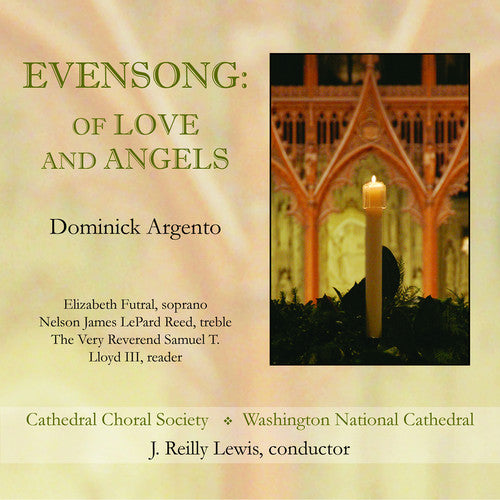 the album cover for Nelson James LePard Reed - Evensong: Of Love & Angels