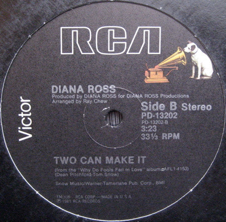 Diana Ross : Work That Body (12", Single)