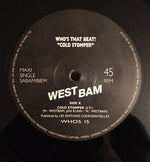 WestBam : Cold Stomper (12", Maxi)