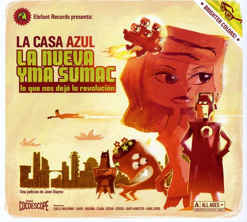 the album cover for La Casa Azul - La Nueva Yma Sumac: What The Revolution Left Us