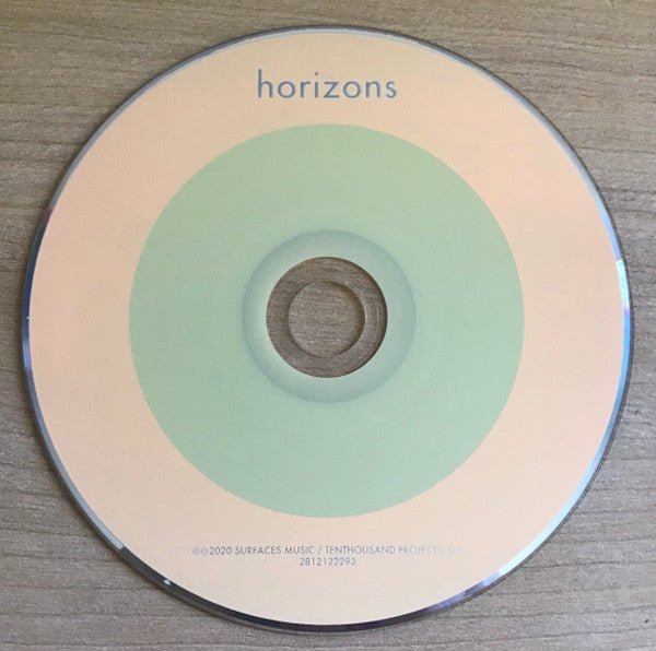 Surfaces : Horizons (CD, Album)